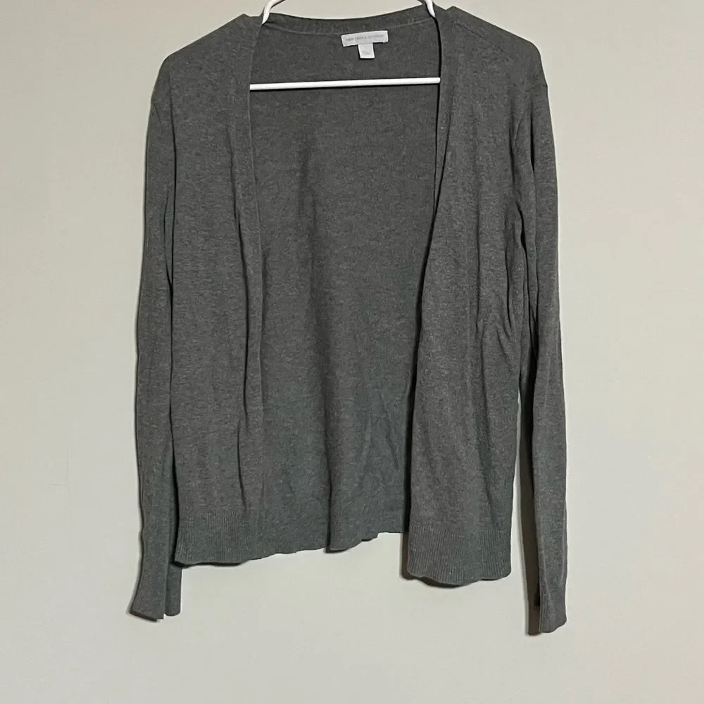 New York and Company Gray Cardigan - Picture 1 of 5